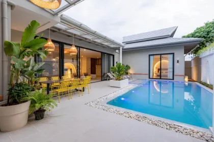 4-Schlafzimmer-Villa mit privatem Pool zur Miete in Rawai
