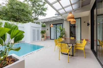 Villa moderna de 4 dormitorios con piscina privada en Rawai