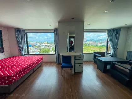 Appartement spacieux 1 chambre avec vue mer et montagne à Patong