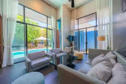 Modern 3-Bedroom Private Pool Villa for Rent in Cherngtalay