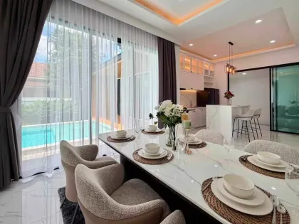 Villa 3 chambres avec piscine privée à Chaofah Garden Home, Kohkaew