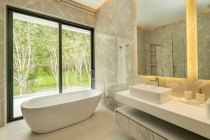 Spacious Modern 4-Bed 5-Bath Pool Villa for Rent in Thalang
