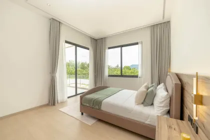 Spacious Modern 4-Bed 5-Bath Pool Villa for Rent in Thalang