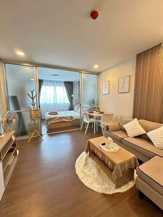 Appartement meublé 1 chambre 1 salle de bain au D Condo Patong
