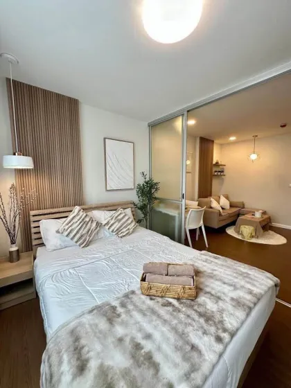 Полностью меблированная 1-комнатная квартира в аренду в D Condo Kathu