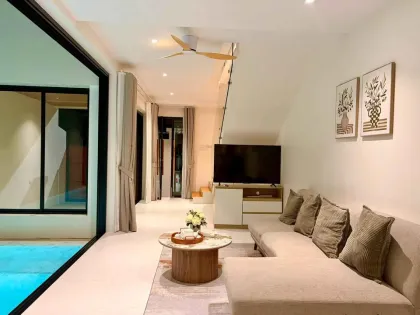 Moderne 3-Zimmer-Villa mit privatem Pool zur Miete in Pasak 2, Choeng Thale
