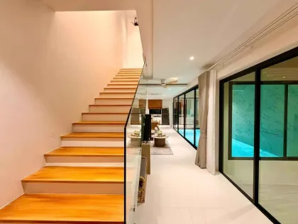 Moderne 3-Zimmer-Villa mit privatem Pool zur Miete in Pasak 2, Choeng Thale