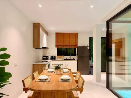 Moderne 3-Zimmer-Villa mit privatem Pool zur Miete in Pasak 2, Choeng Thale