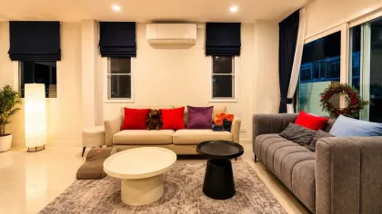 Moderne 3-Zimmer-Villa mit 3 Bädern in Supalai Bella Wichit, Phuket Town zu vermieten