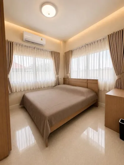 บ้านวิลล่าสวน 3 ห้องนอนกว้างขวางให้เช่าในวิชิต ภูเก็ตทาวน์