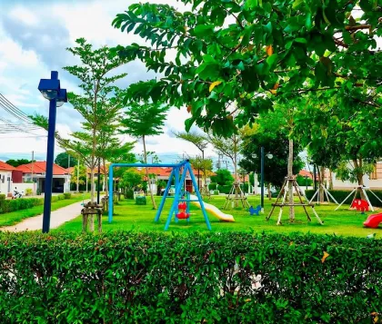 บ้านวิลล่าสวน 3 ห้องนอนกว้างขวางให้เช่าในวิชิต ภูเก็ตทาวน์