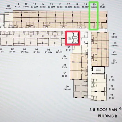 Moderne 1-Zimmer-Wohnung im The Origin Kathu-Patong ab 16.000 THB/Monat