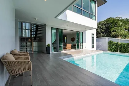Gemütliche luxuriöse 4-Zimmer-Villa zur Miete in Saiyuan, Rawai
