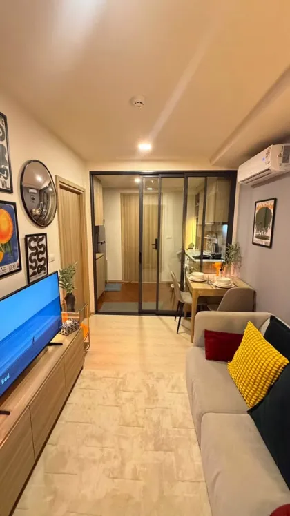 1-комнатная квартира с видом на сад в The Base Rise Central Phuket