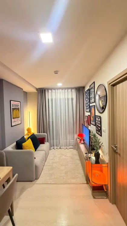 1-комнатная квартира с видом на сад в The Base Rise Central Phuket