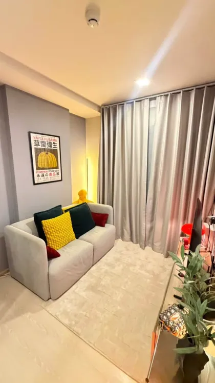1-комнатная квартира с видом на сад в The Base Rise Central Phuket