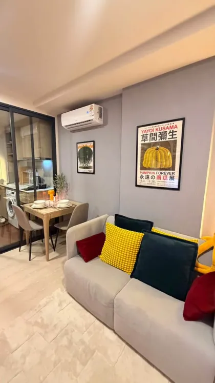 1-комнатная квартира с видом на сад в The Base Rise Central Phuket