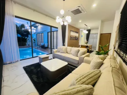 Private Pool Villa for Rent in Palai, Chalong - 3 BR, Saltwater Pool