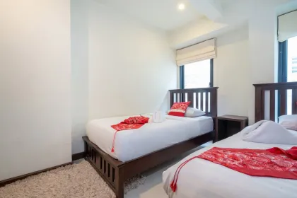 Просторная 3-спальная квартира в The Sands Condominium, Най Харн