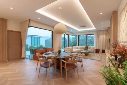 Luxuriöse 3-Schlafzimmer Poolvilla mit Seeblick in Rawai