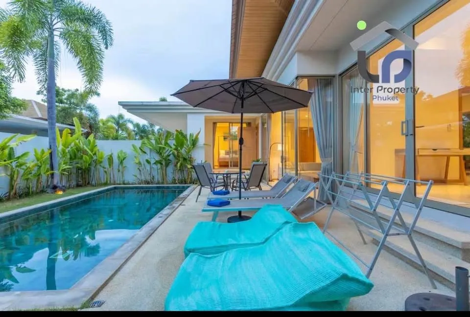 Villa de 3 dormitorios en Trichada Resort en alquiler en Rawai, Phuket