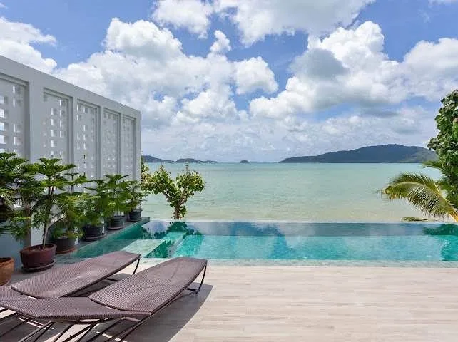 Luxury 3-Bedroom Beachfront Pool Villa for Rent in Rawai