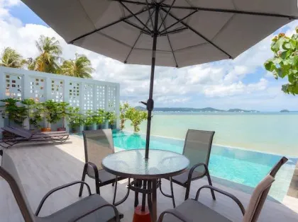 Luxury 3-Bedroom Beachfront Pool Villa for Rent in Rawai