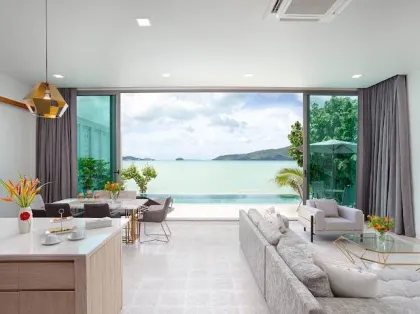Luxury 3-Bedroom Beachfront Pool Villa for Rent in Rawai