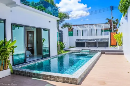 บ้านวิลล่าสุดหรู 2 ชั้น มีสระว่ายน้ำให้เช่า พร้อมผู้เช่าในราไวย์