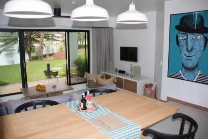 คอนโด 1 ห้องนอน วิวลากูน ให้เช่า ที่อัลลามันดา 1