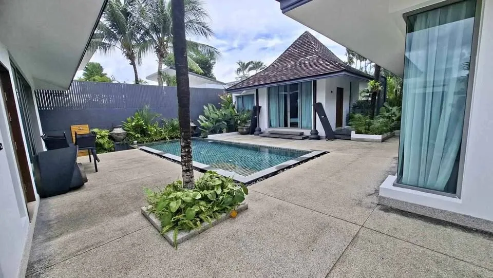 Pool Villa for Rent with 3 Beds and 3 Baths in Bang Jo, Thalang