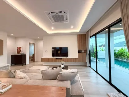 Luxurious 3-Bedroom Pool Villa for Rent in Thalang