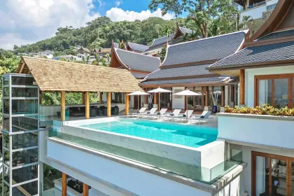 Villa de luxe 6 chambres avec vue sur mer à louer à Surin