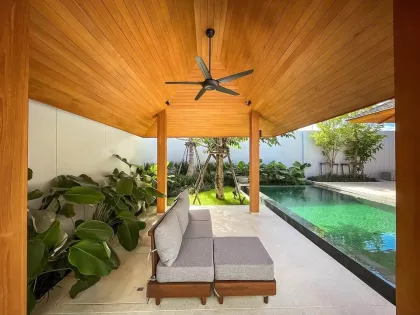 Villa de Luxe 3 Chambres avec Piscine Privée à Louer à Anchan Indigo 1, Bang Tao