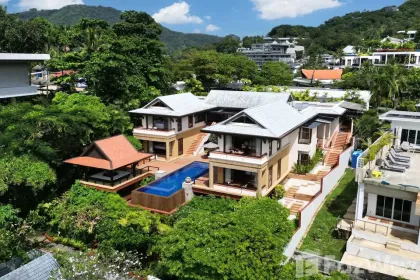 Luxury 5-Bedroom Sea View Villa for Rent in Kata, Karon