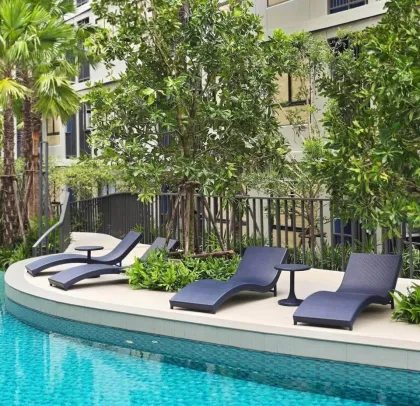 Condominio con vista a la montaña de 1 dormitorio en renta en D Condo Reef, Kamala