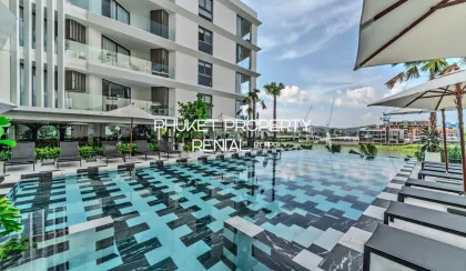 อพาร์ตเมนต์ 2 ห้องนอน 2 ห้องน้ำที่ Aqua บางเทา