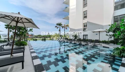 อพาร์ตเมนต์ 2 ห้องนอน 2 ห้องน้ำที่ Aqua บางเทา