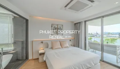 อพาร์ตเมนต์ 2 ห้องนอน 2 ห้องน้ำที่ Aqua บางเทา