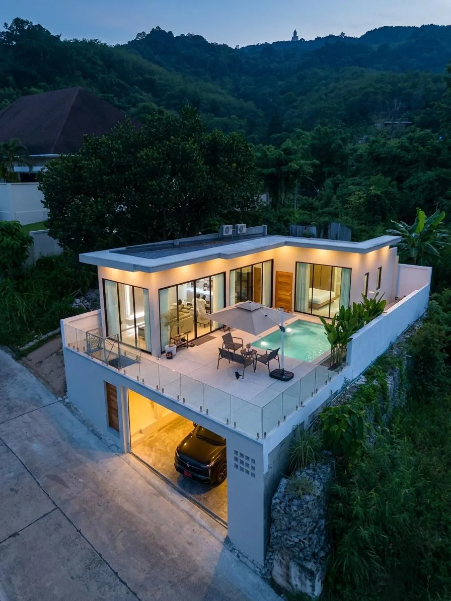 Villa con piscina privada en alquiler en Chalong, Phuket