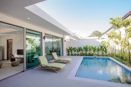 Villa de 2 dormitorios y 2 baños en alquiler en KA Villa Rawai
