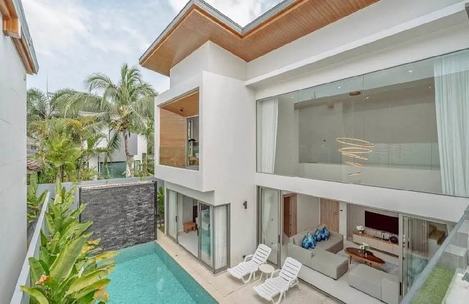 Lujosa villa con piscina de 3 habitaciones en alquiler en Zenithy Villa Pasak 8