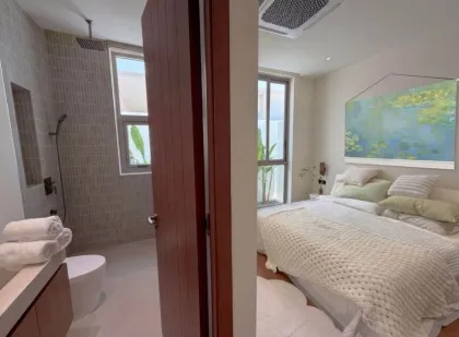 บ้านวิลล่าสระว่ายน้ำ Manor บางโจ 4 ห้องนอนให้เช่า