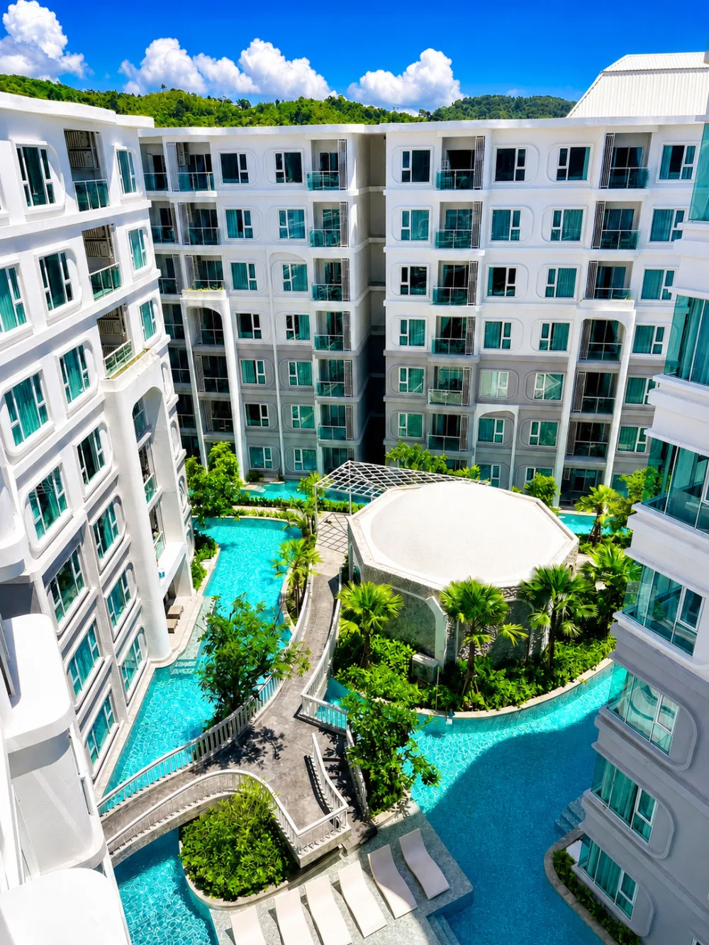 The Title Serenity B707 — Appartement 1 chambre avec vue sur la piscine
