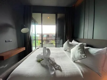 อพาร์ตเมนต์ 2 ห้องนอน 2 ห้องน้ำ วิวสระว่ายน้ำ ที่ Saturdays Residence