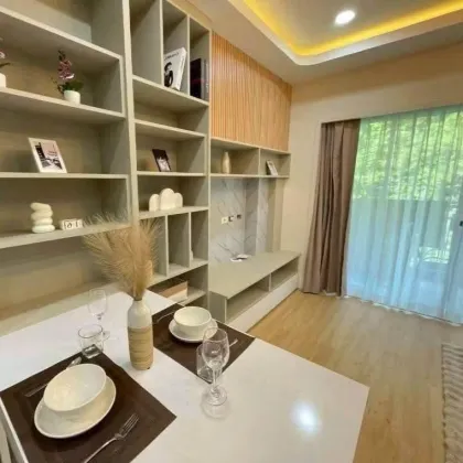 อพาร์ตเมนต์ 1 ห้องนอน 1 ห้องน้ำ วิวภูเขากว้างขวาง ในตัวเมืองภูเก็ต