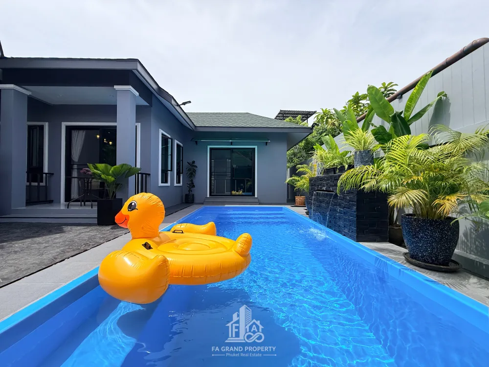 Maison avec piscine privée à 1 km de Boat Avenue Phuket