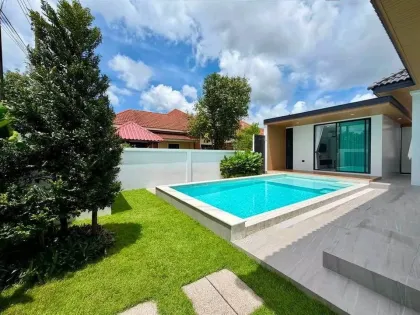 Private Pool Villa with 3 Bedrooms and 3 Bathrooms for Rent in Koh Kaew