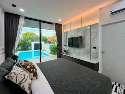Private Pool Villa with 3 Bedrooms and 3 Bathrooms for Rent in Koh Kaew