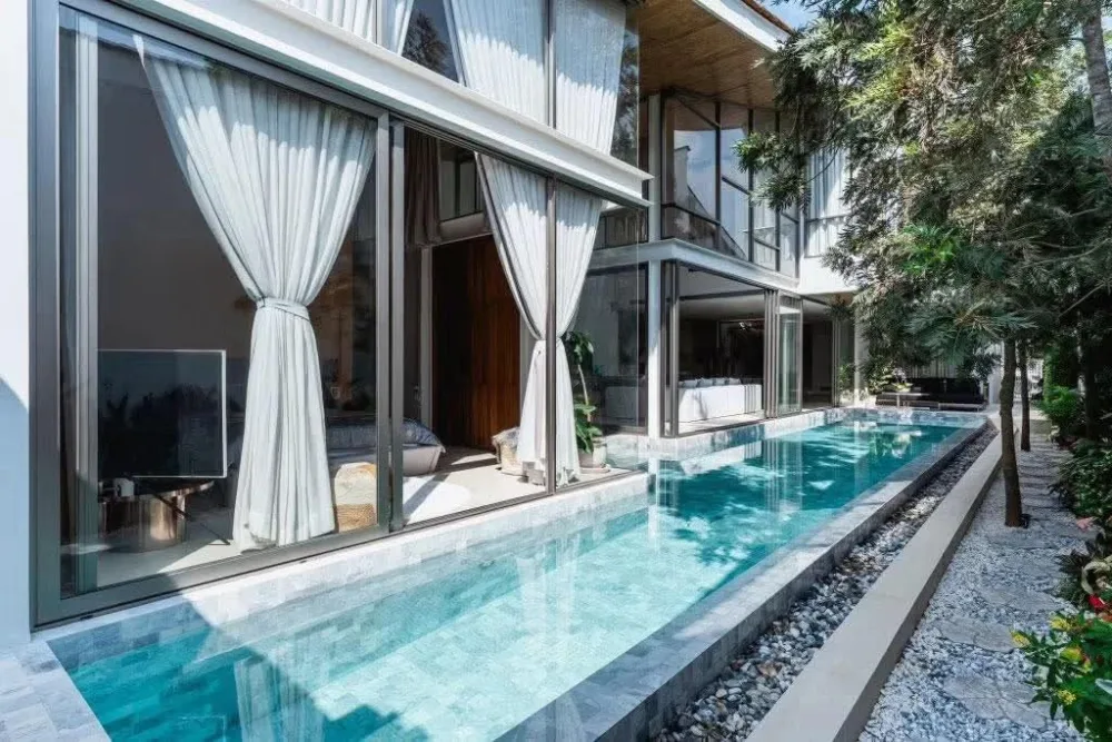Villa con piscina de 4 habitaciones en alquiler en Bang Tao, Phuket